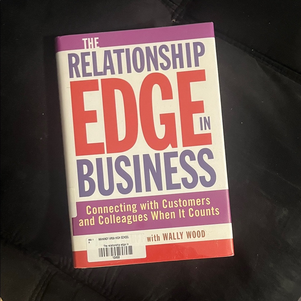 The Relationship Edge in Business Book